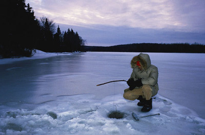 Ice fish without a fishing license Feb. 13-14 in NYS