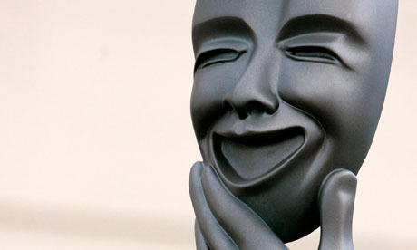 Greek comedy theatre mask