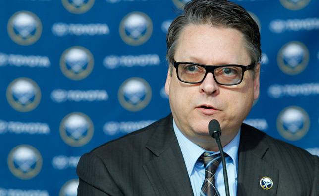No major trades this year for Sabres and GM Tim Murray... and, judging from the past, maybe that's a good thing.