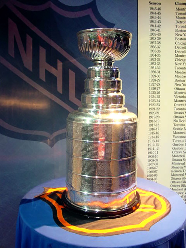 A chance to win the Stanley Cup [above] will elude all of the Canadian teams in the NHL this year. This is rare. A chance to win the Stanley Cup will also elude the Buffalo Sabres. This is not at all rare.