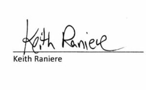 Keith Raniere's signature